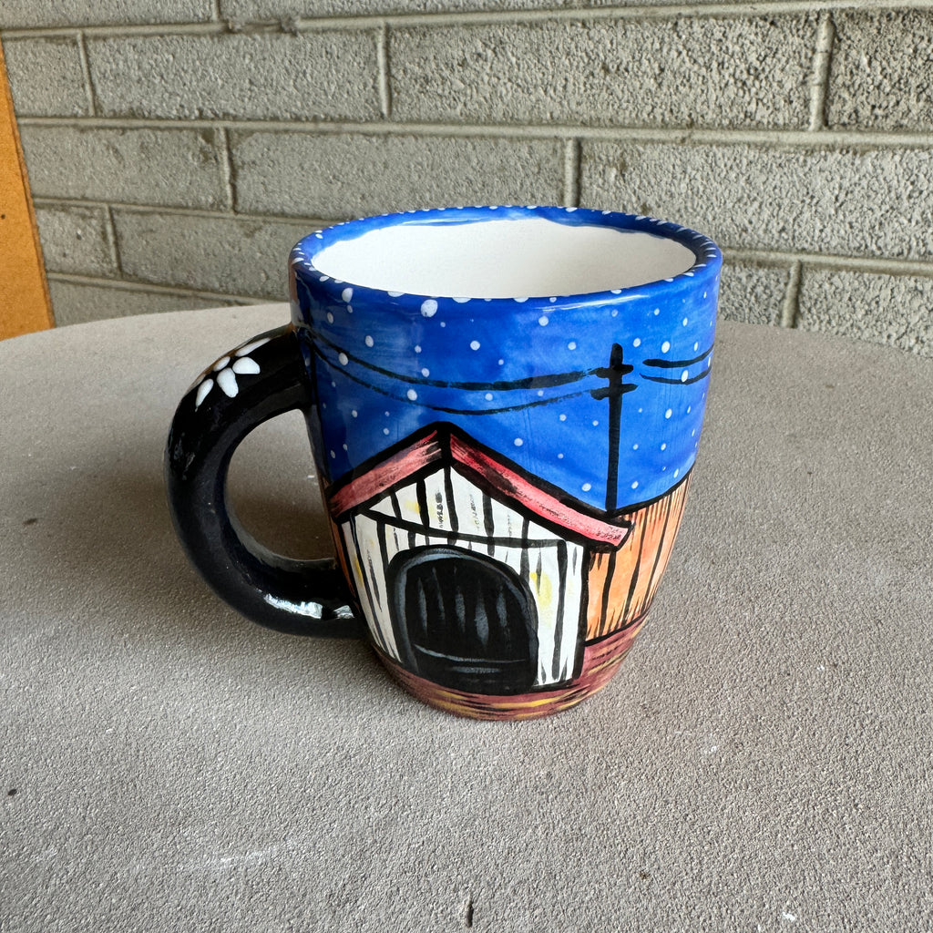 Day of the Dead Mug El Perrito Feliz CraftyChica