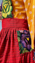 Mexican embroidered apron