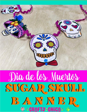 PDF File: Día de Muertos Banner Kit