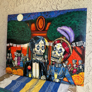 'Catrina Party' Day of the Dead Painting