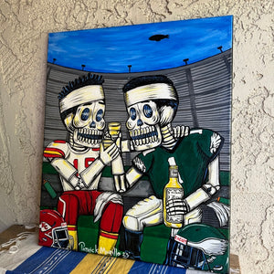 'Game Over: After Party' Day of the Dead Painting
