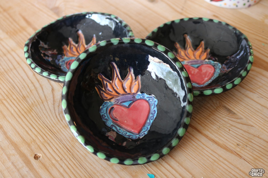 Air dry clay DIY ring dishes - Crafty Chica