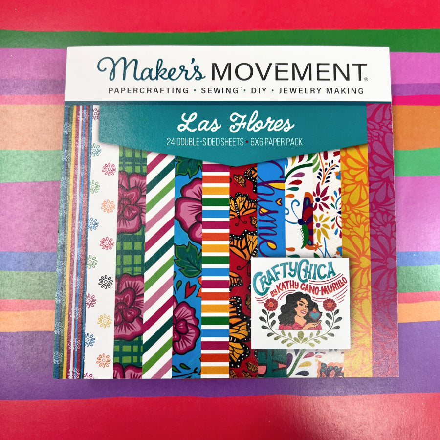 Crafty Chica Paper Set - Las Flores – CraftyChica
