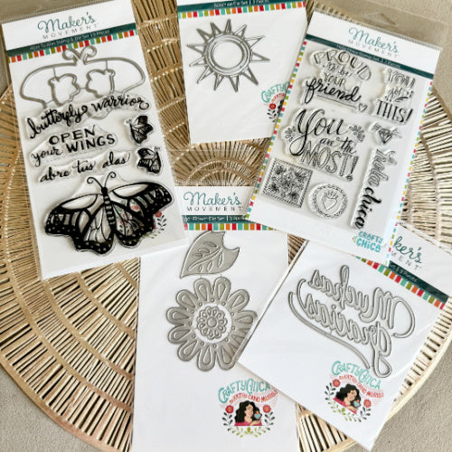 'Buenas Vibras' Paper Craft Set