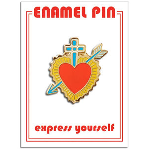 El Corazon Lapel Pin