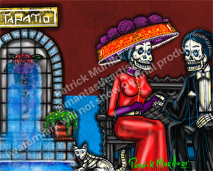 Muertos Art Print - Tapatío Romantica