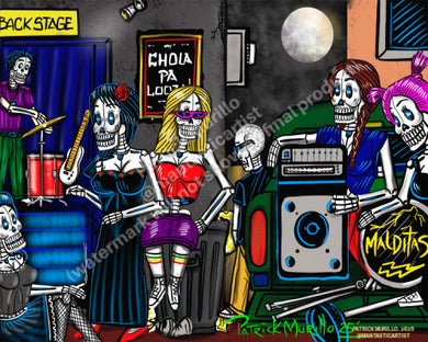 Muertos Art Print - Backstage Pass