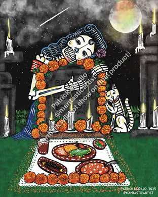 Muertos Art Print - Te Extraño