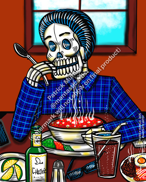 Muertos Art Print - Menudo time – CraftyChica