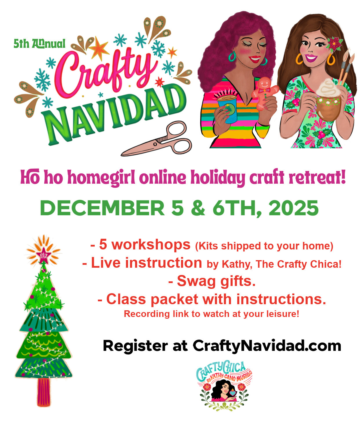 2025 Crafty Navidad Art Retreat