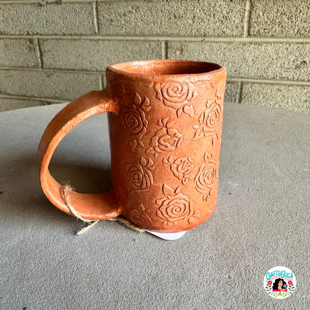 Mug - Las Rosas Barro Rojo