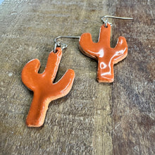 Terra Cotta Cactus Earrings