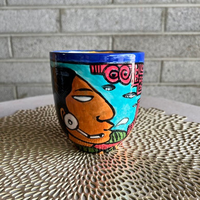 Retro-Futurismo Mexica Mug