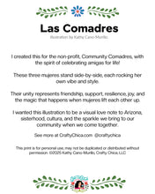 ART PRINT: Las Comadres