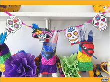 PDF File: Día de Muertos Banner Kit