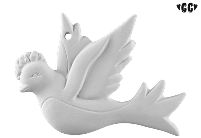 Little Birdie Ceramic Ornament Blank