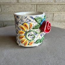 Handbuilt Planter: Floreciente Bluebird