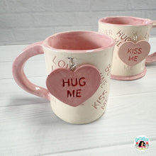 Handbuilt Valentine Charm Mug