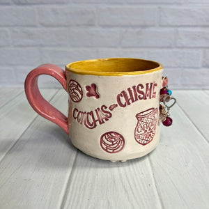 Handbuilt Mug: Conchas con Chisme