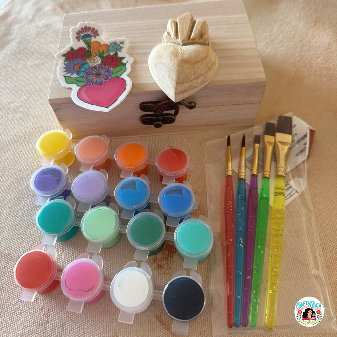 Corazón Wood Box Kit