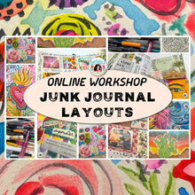 ONLINE CLASS: Junk journal Layouts + More