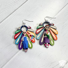 Radiant Love Day of the Dead Earrings