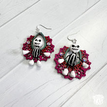Radiant Love Day of the Dead Earrings