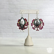 Radiant Love Day of the Dead Earrings