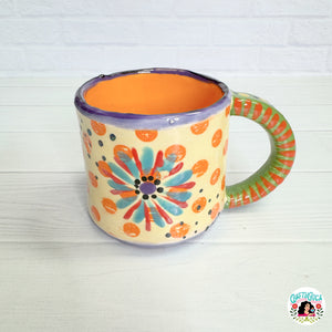 Cafeina Corazon Art Mug