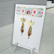 Mariposa & Phases of the Moon Earrings