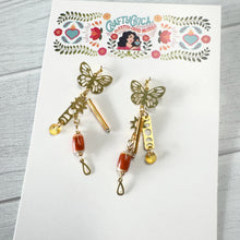 Mariposa & Phases of the Moon Earrings