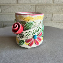 Handbuilt Planter: Floreciente