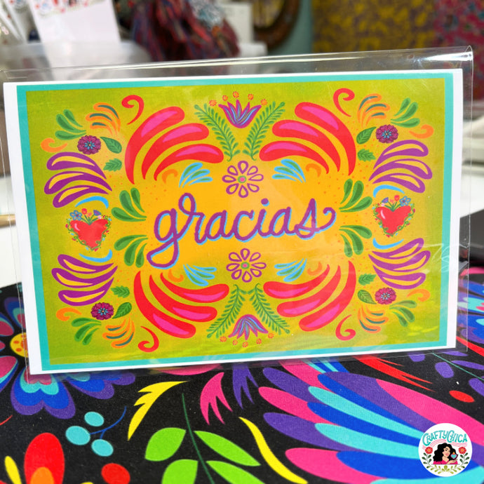 Gracias Greeting Card