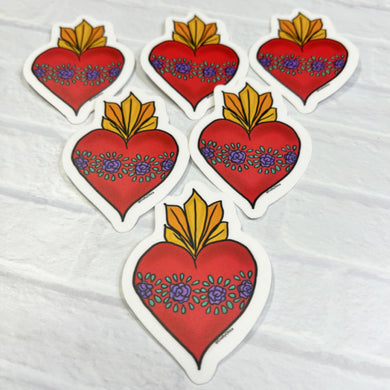 Chunky Heart Sticker