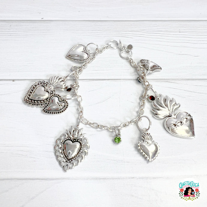 Muchos Milagros Charm Bracelet