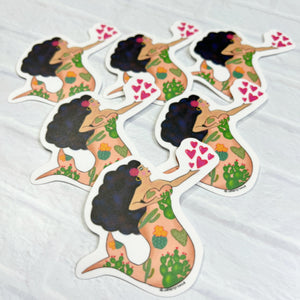 Sirena de amor sticker