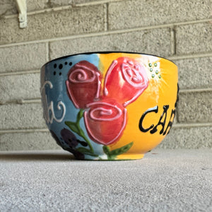 Chulita Cafecito hand painted mug