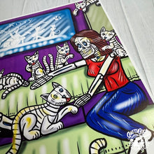 Muertos Art Print - Kittypalooza!