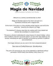 Art Print: Magia de Navidad