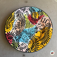"La Jefa" Our Lady of Guadalupe Ceramic Art Plate