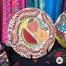 Las Frutas Ceramic Art Plate