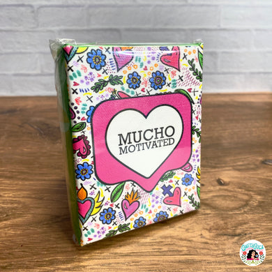 'Mucho Motivated' Chunky Canvas Print