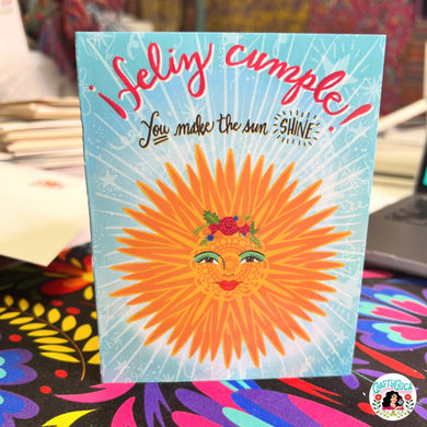 Sunshine Greeting Card (Small)