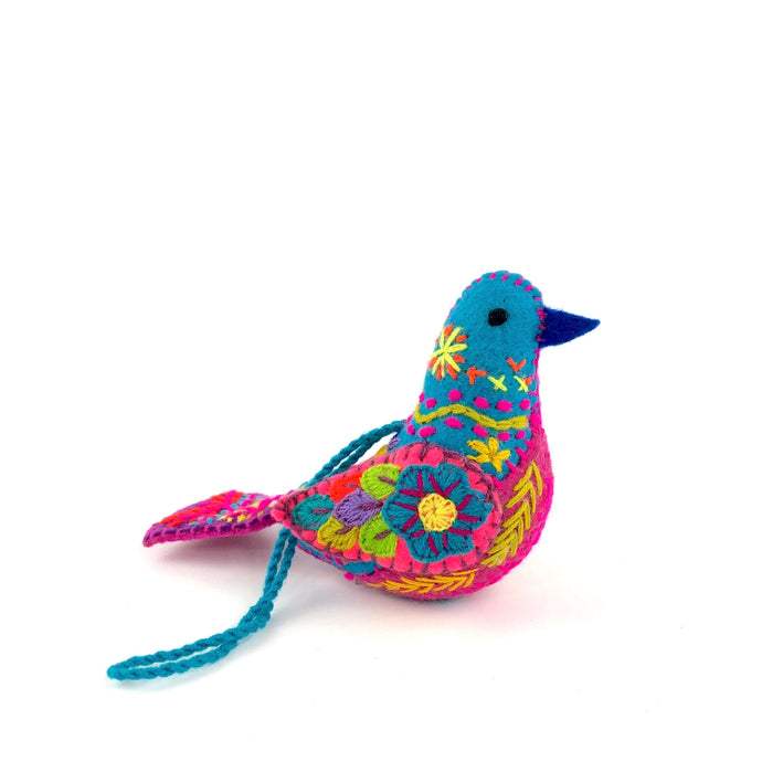 El Pajarito Embroidered Ornament