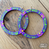2 in 1 Hoop Earrings: Stephanie