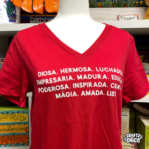 Diosa Shirt - Red