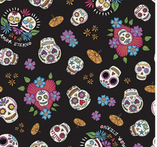 Crafty Chica Fabric: Muertos Sugar Skulls