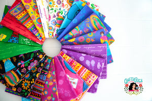 Crafty Chica Fabric: Guadalupe Panel