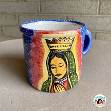 Hand painted Virgen of Guadalupe Mug