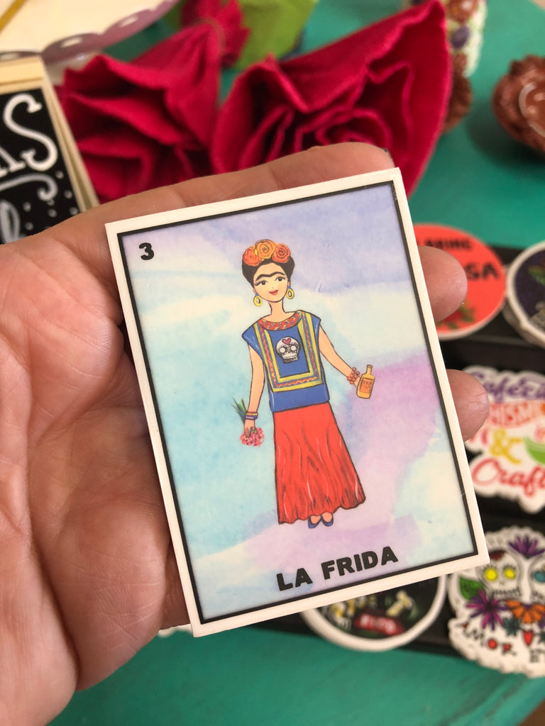 La Dama Vinyl Sticker – CraftyChica